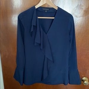 Navy blouse